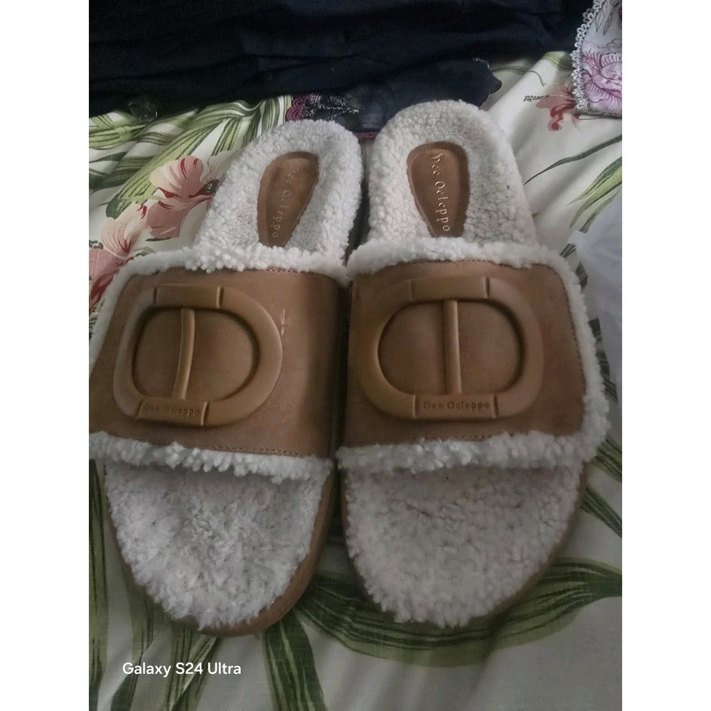 Lima Genuine Shearling Platform Sandal (Women)